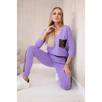 Sada s motivem pantera fialová Kesi fialová 3107671