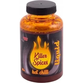 Návnadové aroma LIQUID BANDIT CARP KILLER SPICE 300ml HOT CHILI (Tekutá přísada/dip na kapry s příchutí pálivého chilli)