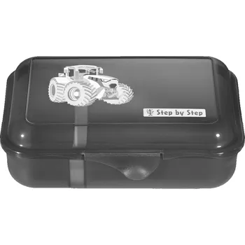 Dětské zboží Krabička na svačinu Step by Step, Tractor Freddy, černá