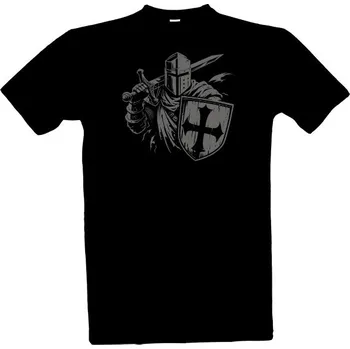 Pánské tričko Tričko s potiskem Templář-Warrior-Oboustranný potisk pánské