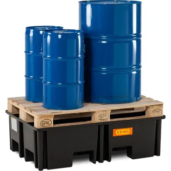 Olejová vana CEMO ZÁCHYTNÁ VANA PE PRO EURO PALETU (2x 200 l sud)