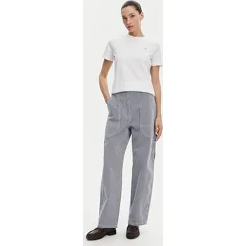 Pánské tričko Tommy Hilfiger T-Shirt WW0WW45522 Bílá Regular Fit XS