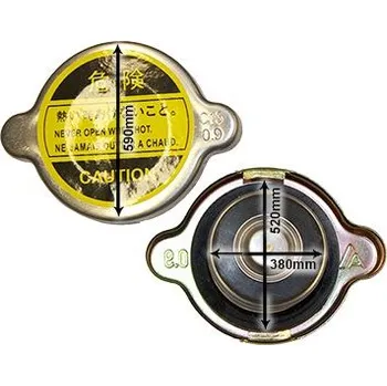 Motor automobilu Uzavírací víčko, chladič VAN WEZEL 99000001