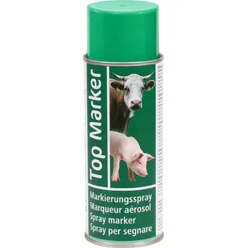 Barva ve spreji TOP MARKER 33848 Barva značkovací ve spreji EURO zelená 500 ml