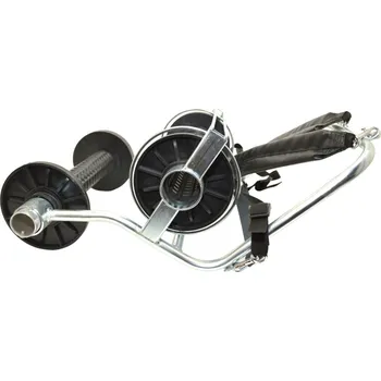 Ohradník TEXLEN 3130 Naviják pro elektrické ohradníky PROFI kovový s postrojem + 2 cívky