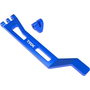 RC náhradní díl Traxxas držák baterie hliníkový modrý - expresní doprava