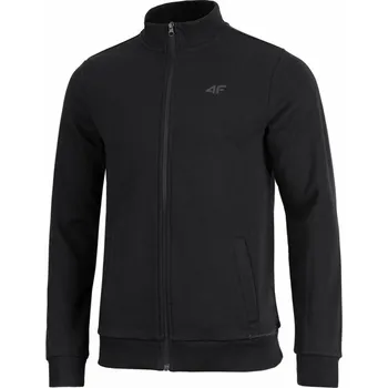 Pánská mikina 4F ZATEPLENÁ PÁNSKÁ MIKINA BOMBER ROZEPÍNACÍ BAVLNĚNÁ / vel XL