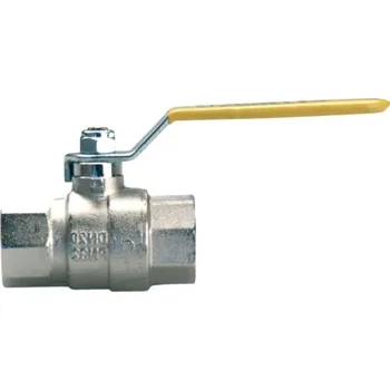 Ventil Kulový kohout závitový pro plyn 1/2" FF PN4