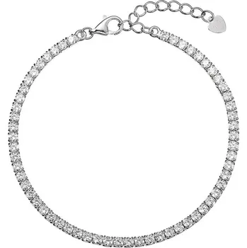 Náušnice Stříbrný tenisový náramek 13073.1