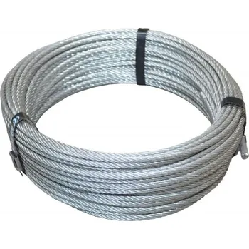 Tažné lano Lano ocelové 8mm TD Seal 114drátů svazek 40m