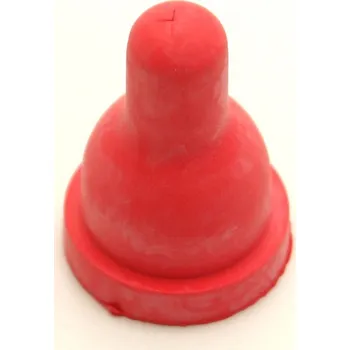 Dudlík náhradní krátký červený pro kyblík pro jehňata