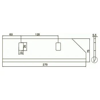 Pracovní nůž Nůž MEX IIS+K