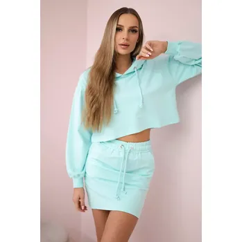 Set mikiny s mátovou sukní Kesi zelená 3085486