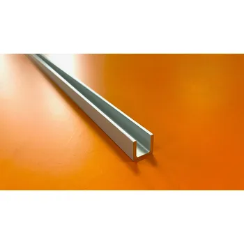 Stavební profil Hliníkový profil U (HU1010 elox.) (2000 mm)