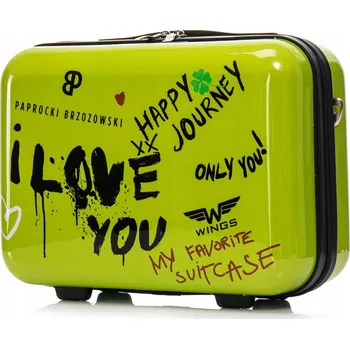 Wings Malý kabinový kufr z tvrdého polykarbonátu GOLDCREST 15 l