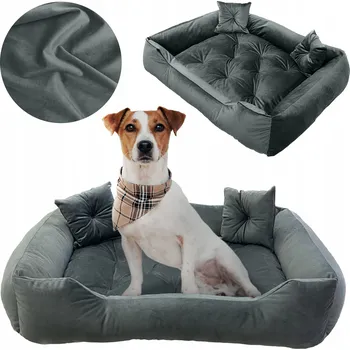 Pelíšek pro psa PELÍŠEK POTAH PRO PÁNSKÉ POHOVKY SAMETOVÝ PELÍŠEK 135X100 CM PROŠÍVANÁ PRESTIGE