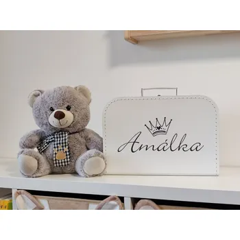 Školní kufřík Dětský kufřík se jménem na přání - Korunka