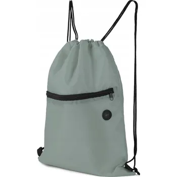 Městský batoh Látkový vak 45 x 35 cm šedý