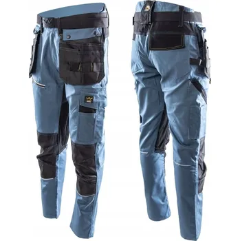 PRACOVNÍ KALHOTY ODVĚTRÁVANÉ VYSOKÉ SEVEN KING PRO BLUE 52