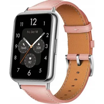 Řemínek na hodinky Kožený řemínek řemínek pro Huawei Watch Fit 2