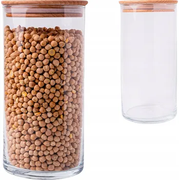 Zavařovací sklenice ZAVAŘOVACÍ SKLENICE 1210ml skleněná kuchyňská nádoba EKO