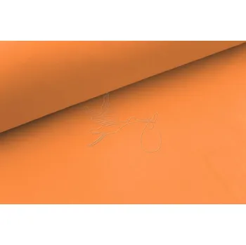 Středně oranžová - bavlněné plátno, šíře 240cm - 111