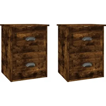 Noční stolek Závěsný noční stolek dub 41,5x36x53 cm