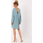 Made of Emotion Každodenní šaty M740 Šedá Premium Fit XXL