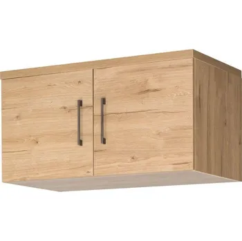 Šatní skříň Nástavec na skříň Panama PA46 DSC, v tmavým dubu, 90 x 48 x 52,5 cm