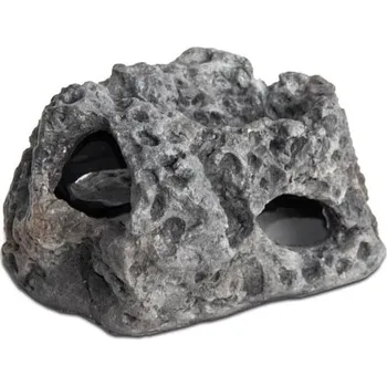Dekorace do akvária Akvarijní dekorace Limestone Rock, 14x11,5x10 cm šedá