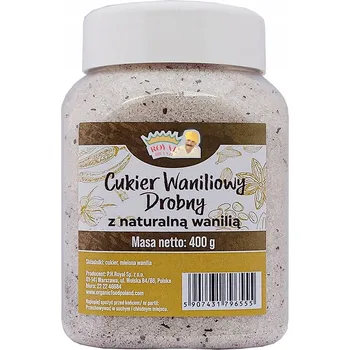 Cukr Cukr vanilkový jemný Royal Brand 400 g bez laktózy, veganský