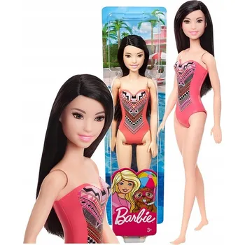 Panenka Plážová Panenka Barbie Brunetka GHW38