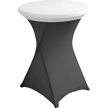 Prostěradlo ELASTICKÝ POTAH NA STŮL KOKTAJLOVÝ BAROVÝ 80 BÍLÝ