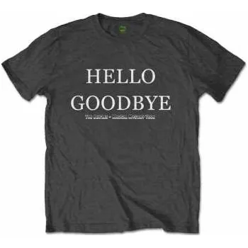 Pánské tričko Merch The Beatles: Tričko Hello, Goodbye XXL