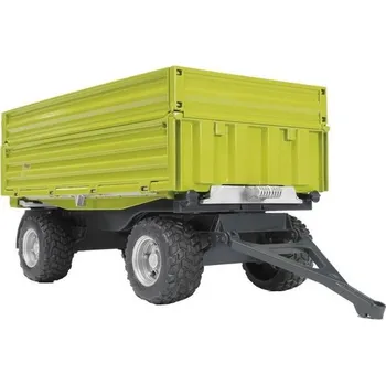 autíčko Bruder 02203 Sklápěcí vůz Fliegl třístranný zelený