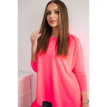 Dámská halenka Halenka oversize růžové neonové Kesi růžová 3100580