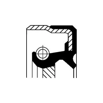 Těsnění převodovky Těsnicí kroužek hřídele, automatická převodovka CORTECO 01030363B