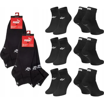 Ponožky Puma 947108 černé, velikost 43-46
