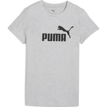 Dámské Tričko s krátkým rukávem PUMA ESS NO. 1 LOGO TEE 68237004 – Šedá S