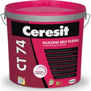 Omítka Ceresit CT 74-75 silikonová omítka zr. 2,0 mm zrnitá
