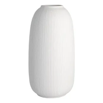 Váza Keramická váza Aby Stripes White Tall 35 cm