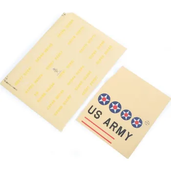 RC model E-flite samolepky: Micro B-25