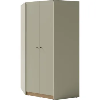 Šatní skříň Meblar Rohová šatní skříň Alessio AE2 Barevné provedení: eukalyptový, dub baltic dune