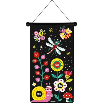 Dřevěná hračka Magnetický terč Zahrada