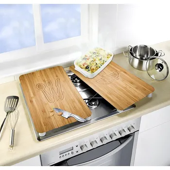 Příslušenství pro sporák Wenko Ochranná skleněná deska 52 x 30 cm 2 ks