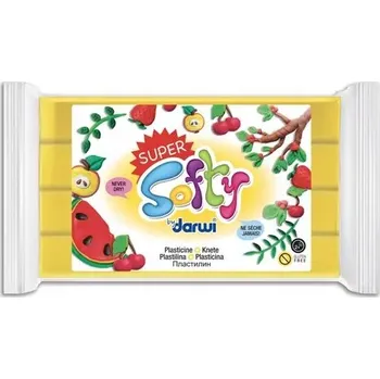 Modelovací hmota Modelovací hmota - Super Softy - 350g - Žlutá - Francouzská Jak