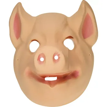 Karnevalová maska Widmann Plastová maska prasátko