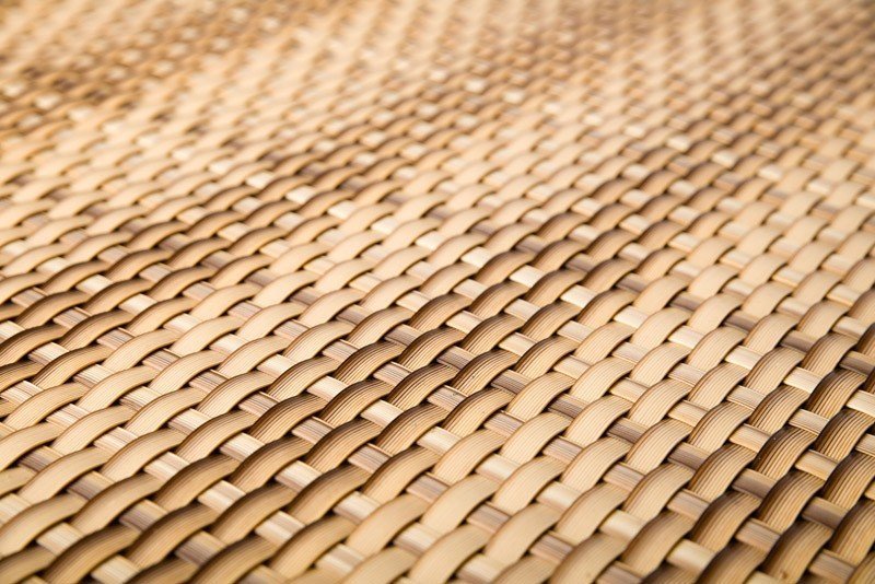 Stínící rohož na plot z umělého ratanu 0,9 × 5 m béžová RattanArt | cena za m