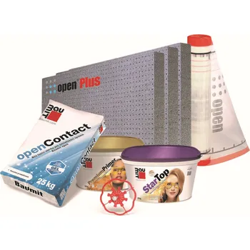Baumit - set Zateplení děrovaným polystyrenem set Baumit open Plus tl. 100 mm