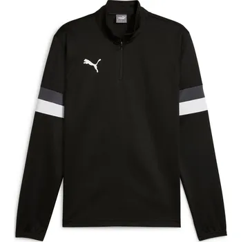 Pánská mikina Pánská Mikina PUMA TEAMRISE 1/4 ZIP TOP 65865603 – Černá L